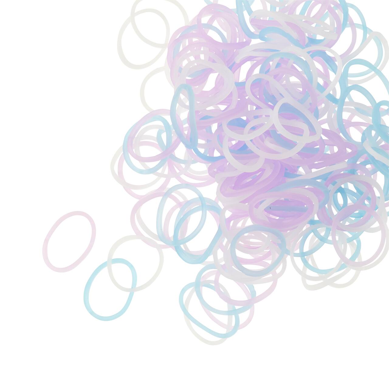 12 Pack: Rainbow Loom® Pastel Glow in the Dark Refill Bands